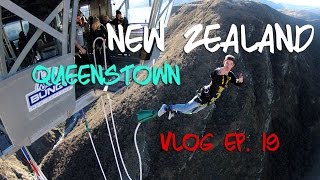 KingingIt New Zealand Vlog Ep 19 Queenstown  Nevis Bungy Jump  KJet  Australian Visitor [upl. by Jonati]