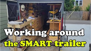 Setting up near the SMART tool trailer [upl. by Blim]