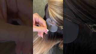 How to Apply Nano Ring Hair Extensions [upl. by Yerbua596]