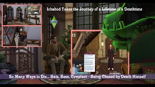 The Sims 4 Life and Death Getting Ichabod to Work Alive EACN [upl. by Daht656]