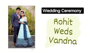 Wedding Ceremony  Rohit amp Vandna  Live By Bobby vision photography 9876170917 [upl. by Alrzc]