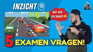 5 CBR motor theorie examen vragen  INZICHT 2023 [upl. by Aidualk]