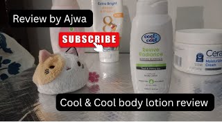 Cool amp Cool body lotion reviewhonest reviewhighlyafordableskincare bodylotionglowingskinpakist [upl. by Olympias504]