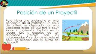 Lanzamiento de Proyectiles Posición del Proyectil [upl. by Geof846]