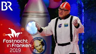 Oliver Tissot als Astronaut  Fastnacht in Franken 2019  Veitshöchheim  Kabarett amp Comedy [upl. by Fagen629]