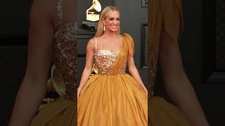 Fashion Cam 2022 GRAMMYs CARRIE UNDERWOOD shorts shortsfeed grammys [upl. by Aivilys31]