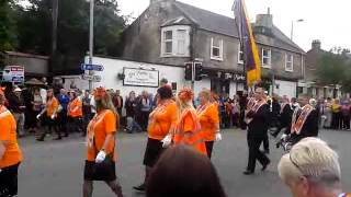 Ayrshire Orange Walk 2012  Kilwinning 14 [upl. by Alraep782]