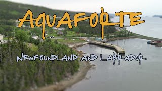 Drone Tour of Aquaforte Newfoundland and Labrador [upl. by Frayda]