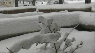 Snow Day at Muhlenberg College 24 Hour Time Lapse [upl. by Flori]