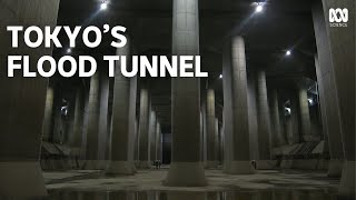 Tokyo Flood Prevention  Insane underground tunnel system in Japan [upl. by Lathrope]