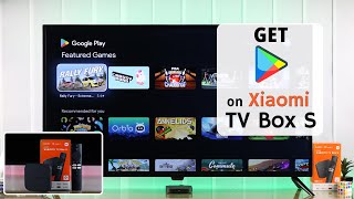 Xiaomi Mi TV Box How to Find Google Play Store on Google TV [upl. by Laitselec]