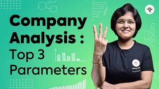 Top 3 Parameters for Company Analysis  CA Rachana Ranade [upl. by Alyosha]