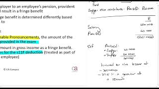 Part 18Fringe Benefits  Contribution to retirement funds 4min [upl. by Geoffry264]