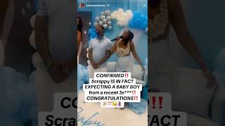 Scrappy IS IN FACT expecting a BABY BOY‼️loveandhiphop loveandhiphopatlanta scrappy explore [upl. by Aundrea217]