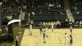 Naselle High School State B Boys Basketball vs Columbia Adventist Academy 022824 [upl. by Kironde]