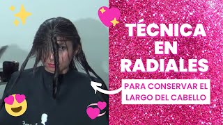 Corte de Cabello Tecnica en radiales  Australia [upl. by Lrak695]