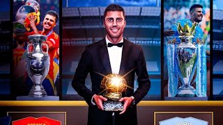 GALA BALÓN DE ORO 2024 Rodri ganador del gran premio Histórica noche para el fútbol español [upl. by Vitkun]