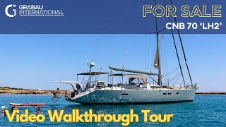 1995 CNB 70 LH2  Sailing Yacht for sale with Grabau International 1 [upl. by Siari]