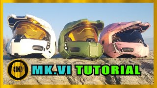 How To Make A Custom Halo Helmet Tutorial [upl. by Addiel]