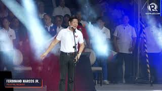 FULL SPEECH President Ferdinand Marcos Jr at Bagong Pilipinas rally in Quirino Grandstand [upl. by Yemarej]