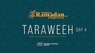 Day 4 Taraweeh 2024  Shaykh Uthman AlQari KSA [upl. by Eadnus]