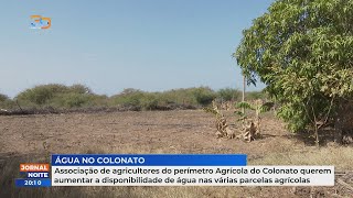 Associação de agricultores Colonato querem aumentar a disponibilidade de água [upl. by Lamarre]