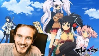 Como descargar Senran Kagura Shinovi Versus PC  Jugado por PewDiePie [upl. by Aniaz]