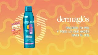 DERMAGLÓS SOLAR Nuevo Spray Continúo con Kike Casanova  Comercial Paraguay 20202021 🇵🇾 [upl. by Penny]