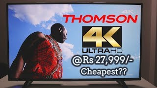 Thomson 43quot UHD LED TV  Tough Competition To Xiaomi Mi TV😲😲😲 [upl. by Ahsini758]