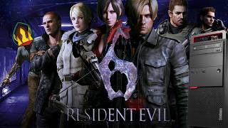 PC DE OFICINA VS RESIDENT EVIL 6  LENOVO M900 [upl. by Luar102]