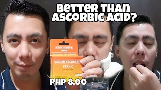 FERNC SODIUM ASCORBATE VITAMIN C OVER ASCORBIC ACID TO BOOST IMMUNE SYSTEM  REAL TALK REVIEW [upl. by Rexanne]