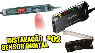 Como Ligar e Programar o Sensor Digital de Fibra Óptica FX 301 02 [upl. by Friedman647]