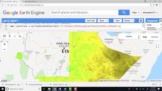 Google Earth Engine  How to Calculate Landsat NDVI [upl. by Klockau]