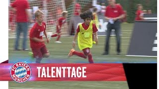 Talenttage beim FC Bayern [upl. by Retsof]