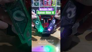 CSM Fuuto pi quotMemory mod decal vs soundquot shots kamenrider w [upl. by Bael930]