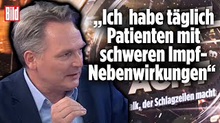 „Wir müssen über Nebenwirkungen der CoronaImpfung aufklären“  Gunter Frank bei Viertel nach Acht [upl. by Leavitt]