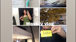 Weekly vlog Nova boja kosečišćenje stanapredstavaprva sedmica fakulteta 👩🏻 🧺🎭 📚 [upl. by O'Donoghue]