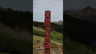 Akaroa Māori Pouwhenua Spiral [upl. by Ilahsiav11]