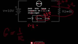 Condutância shorts resistores circuitoseletricos condutancia [upl. by Nirtak318]