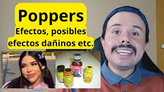 Poppers Efectos y efectos riesgosos potenciales cultura popular etcétera [upl. by Ladonna865]