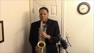 A womans work Maxwell Rashad Maybell sax cover [upl. by Unam517]