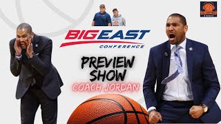 97 BIG EAST BASKETBALL PREVIEW  DEPAUL COACH LAVALL JORDAN [upl. by Dolloff791]