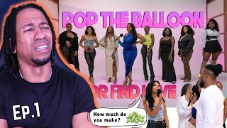 Pop The Balloon Or Find Love Ep1 TPindell Reacts [upl. by Barthold]