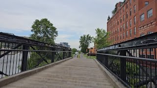 Bike ride using a flexible tripod First test ride using this technique 🚲 [upl. by Hakeem]