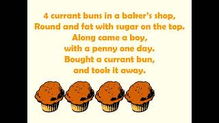 5 Currant Buns Lyrics [upl. by O'Driscoll]