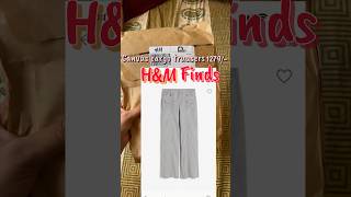 HampM finds canvas cargo trouser hm finds cargo fashion fashionvlogger unboxing viral youtube [upl. by Vashtee382]