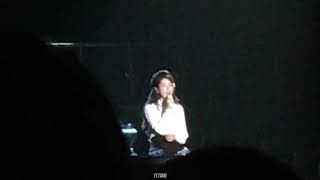 181224 아이유 IU  愛情 애정 dlwlrma 이지금 2018 아이유 10주년 투어 콘서트 대만 by Vivamo [upl. by Mhoj]