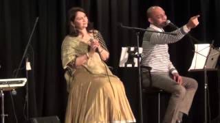 Jaane chaman shola badan by Rajesh panwar amp Sangita dave At Albany NY [upl. by Gorrono735]