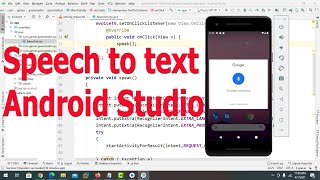 How to create google speech to text app android studio [upl. by Shir114]