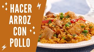 COMO HACER ARROZ CON POLLO MUY FÁCIL [upl. by Zeret]